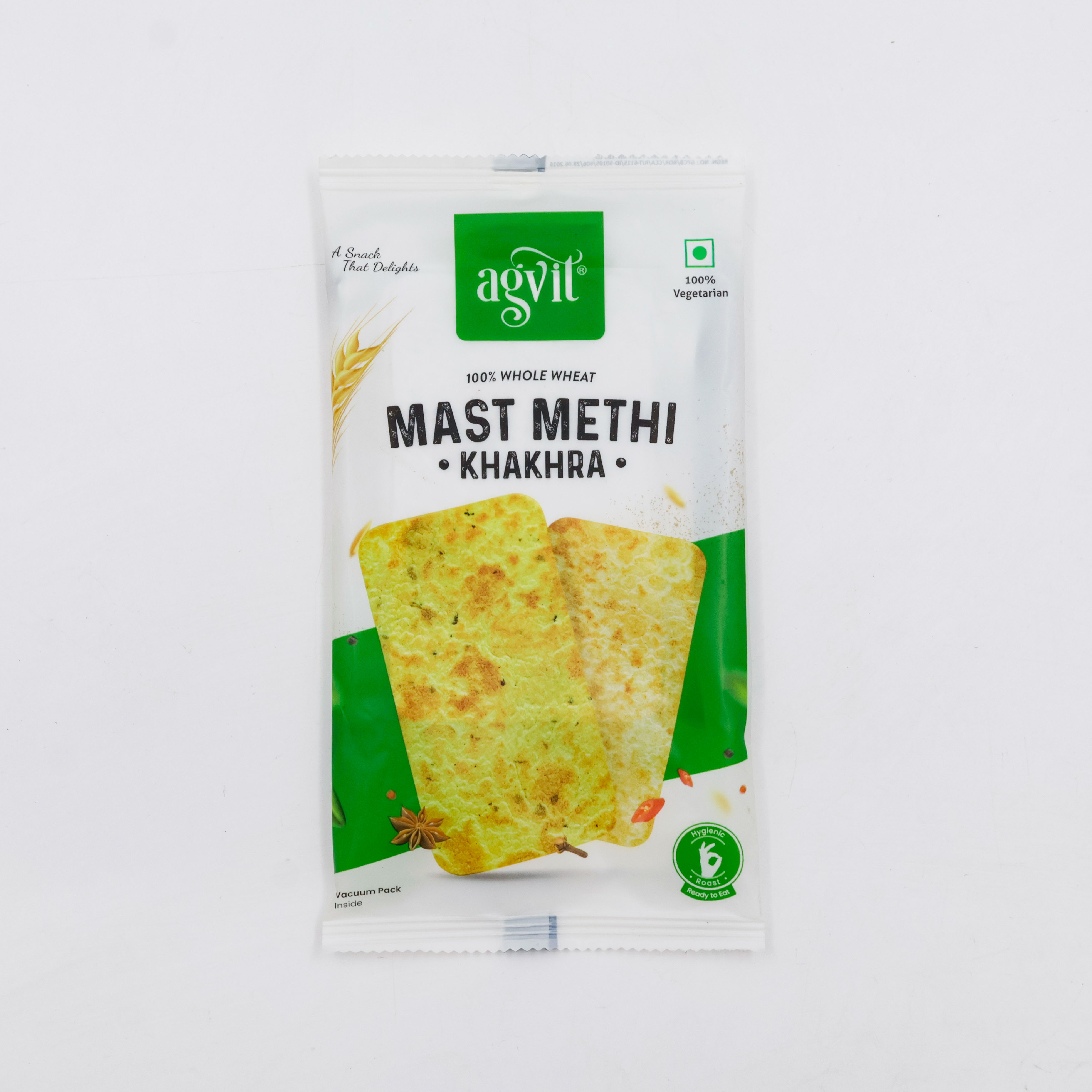 Agvit Khakhra Mast Methi 50 g